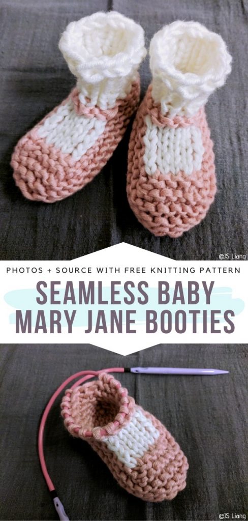 Adorable Baby Booties Free Knitting Patterns