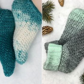 Soft Slipper Socks Free Crochet Patterns