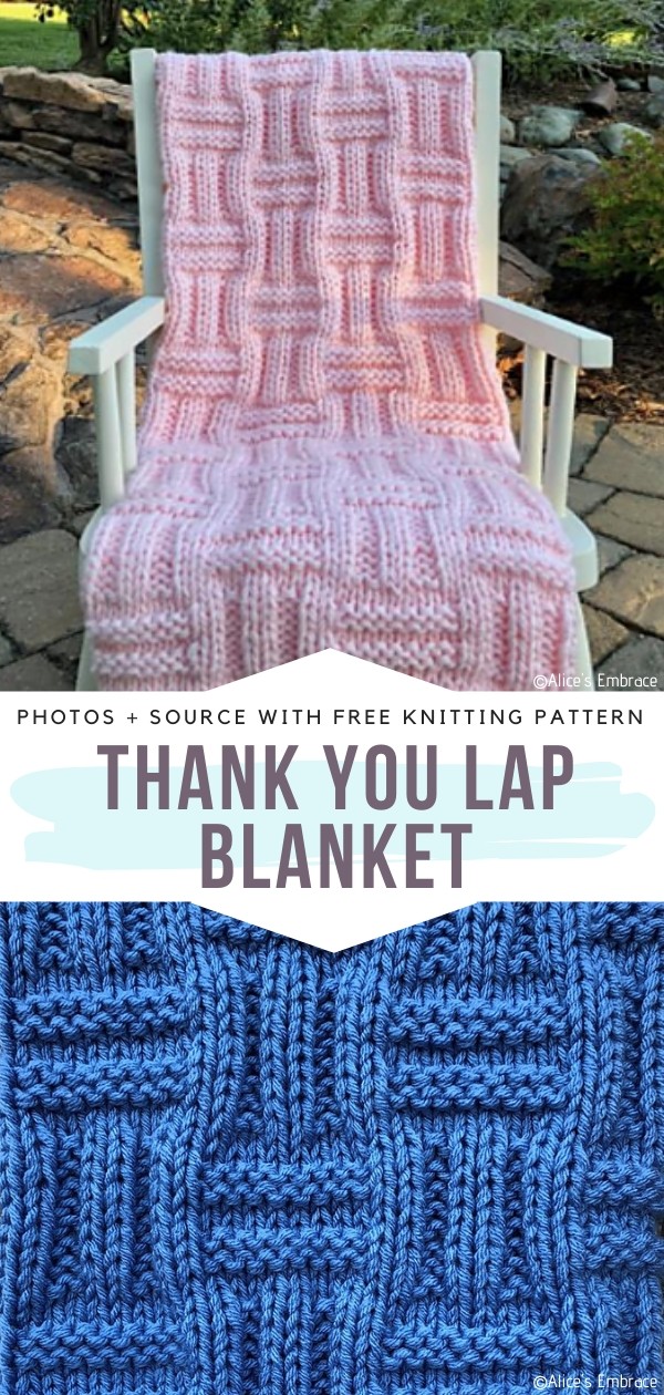 Knit Lap Blanket