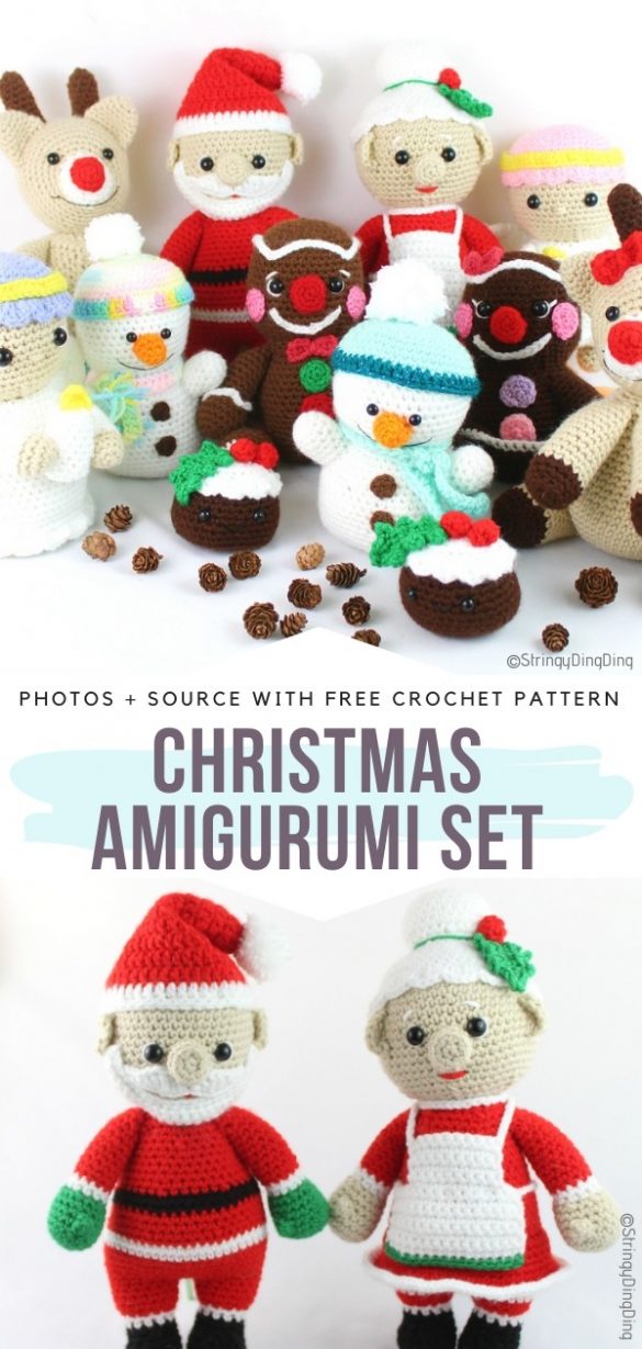 Christmas Ornaments and Amigurumi Ideas - Free Crochet Patterns