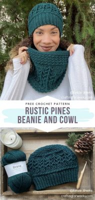 10+ Crochet Hat & Scarf Combination Patterns Ideas