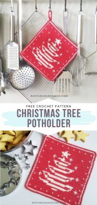 Essential Potholders for Winter - Free Crochet Patterns