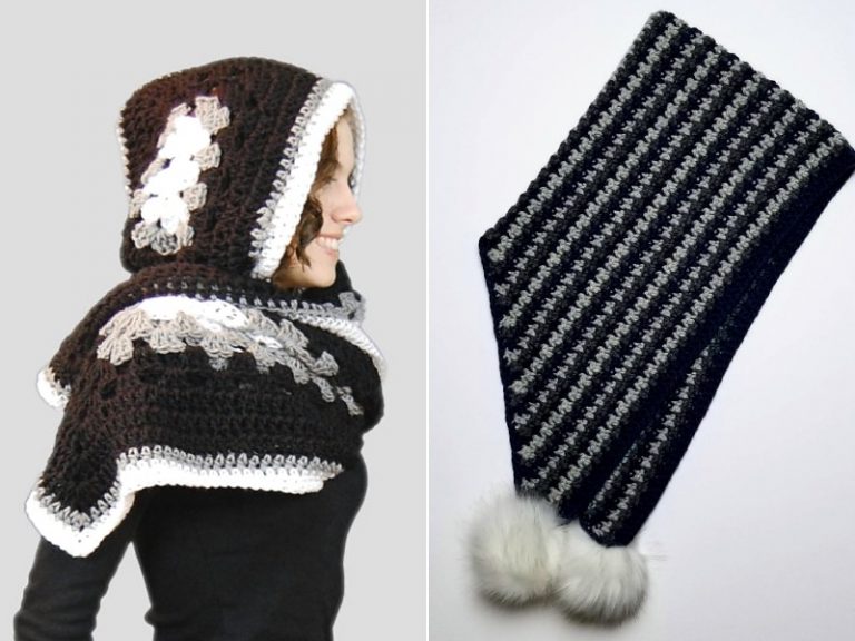 Cold Days Hoods Free Crochet Patterns