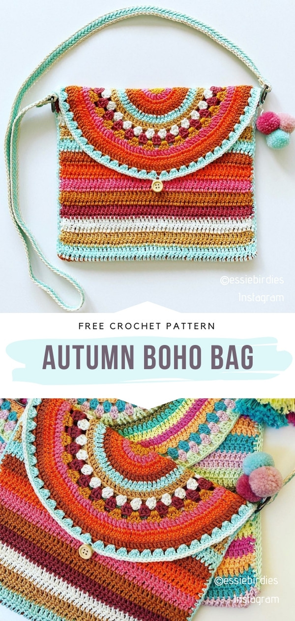 Crochet Boho Bag