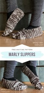 Last-Minute Gift - Warm Knitted Slippers with Free Patterns