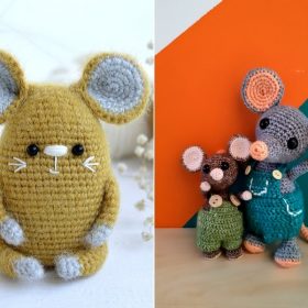 Amgurumi Mice Free Crochet Patterns