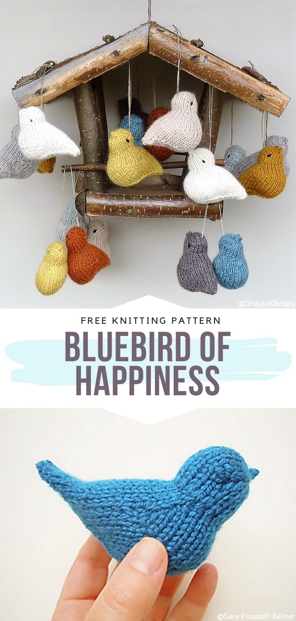 Knit Bluebirds