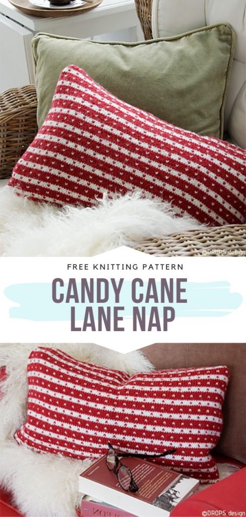 Comfy Christmas Pillows - Free Knitting Patterns