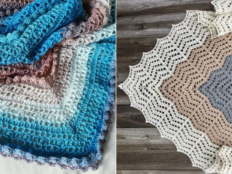 Daydreaming Lady Shawls Free Crochet Patterns