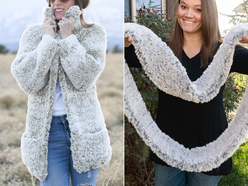 Faux Fur Winter Garment Free Crochet Patterns