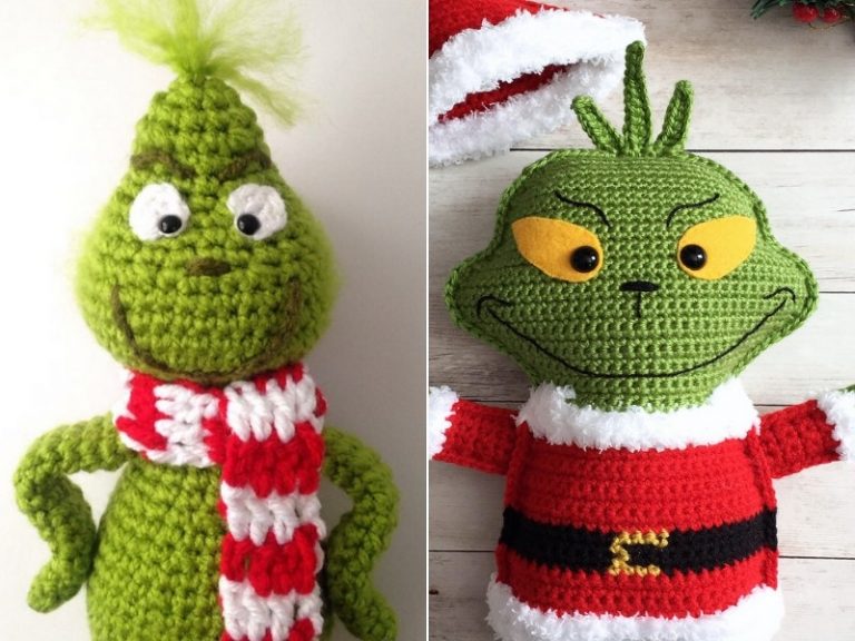 Funny Chrinch Amigurumi Free Crochet Patterns