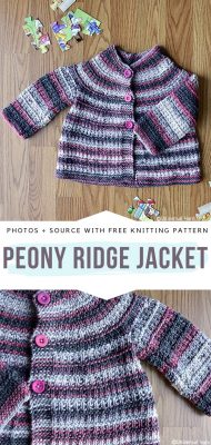Little Fairy Baby Jackets - Free Knitting Patterns
