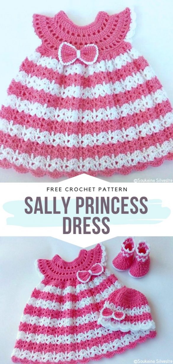 Little Princess Dresses Free Crochet Patterns