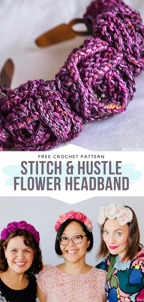 Crochet Flower Headband