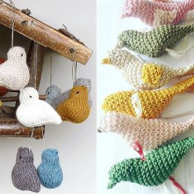 Sweet Little Birds Free Knitting Patterns
