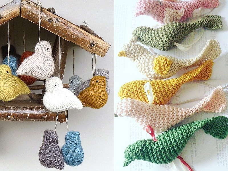 Sweet Little Birds Free Knitting Patterns