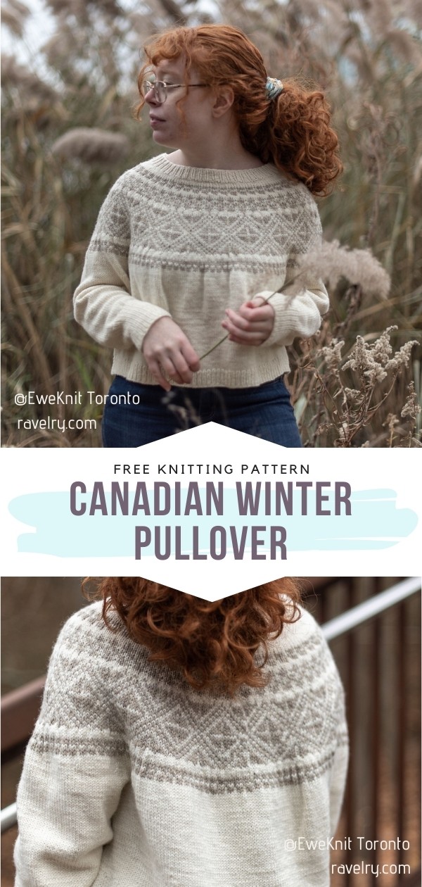Knitted Winter Pullover