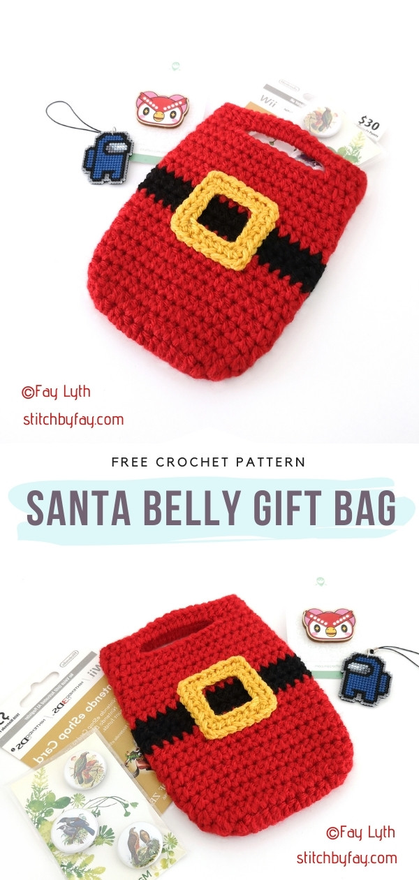 Gift Bags Full of Joy - Free Crochet Patterns