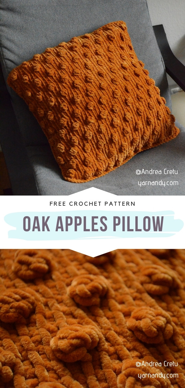 crochet pillow