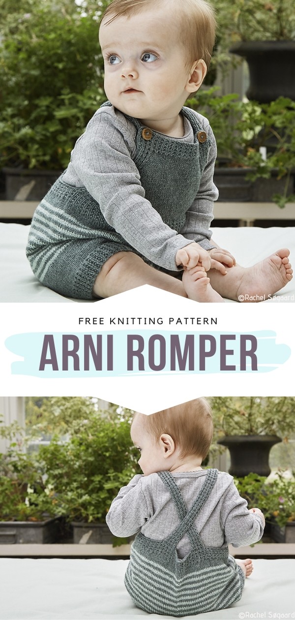 Knit Baby Romper