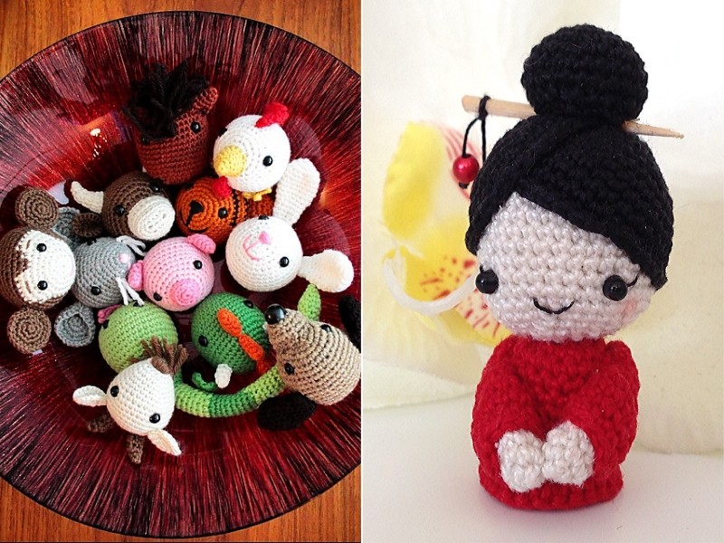 Chinese New Year Amigurumi Free Crochet Patterns
