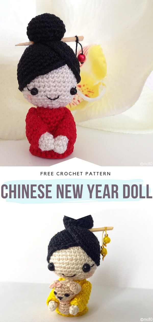 Chinese New Year Amigurumi Free Crochet Patterns