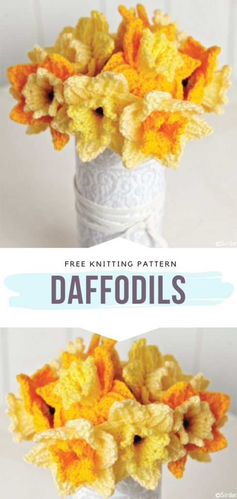 Delicate Flowers - Free Knitting Patterns