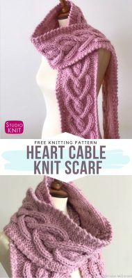 Scarves for Her and Him - Free Knitting Patterns