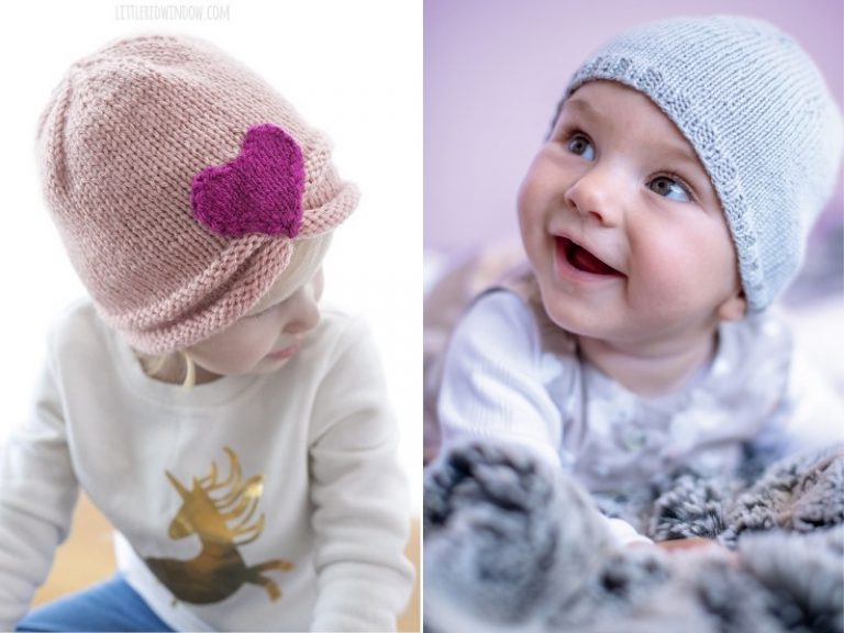Lovely Knit Hats Free Patterns