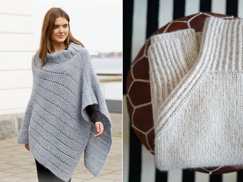 Minimalist Wraps Free Knitting Patterns
