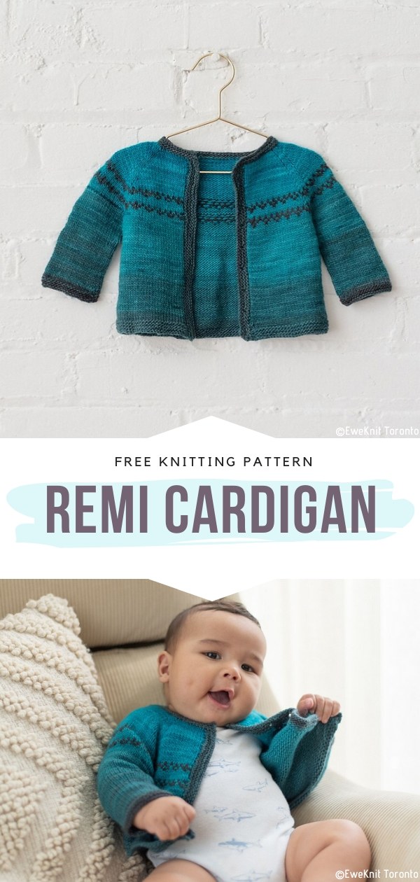 Knit Baby Cardigan