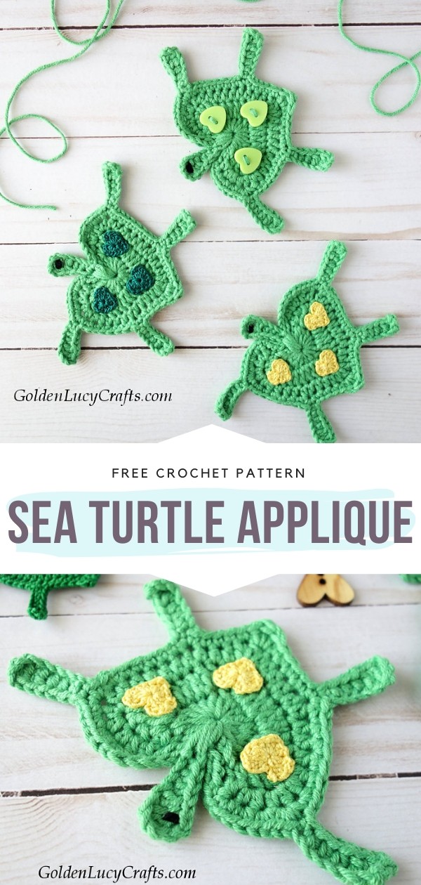 Sea Turtle Applique