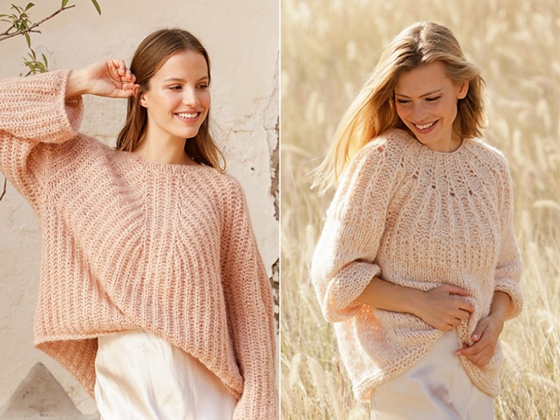 Sunny Pullovers Free Knitting Patterns