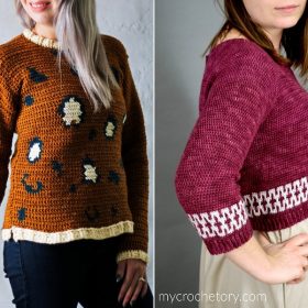 Trendy Pullovers Free Crochet Patterns