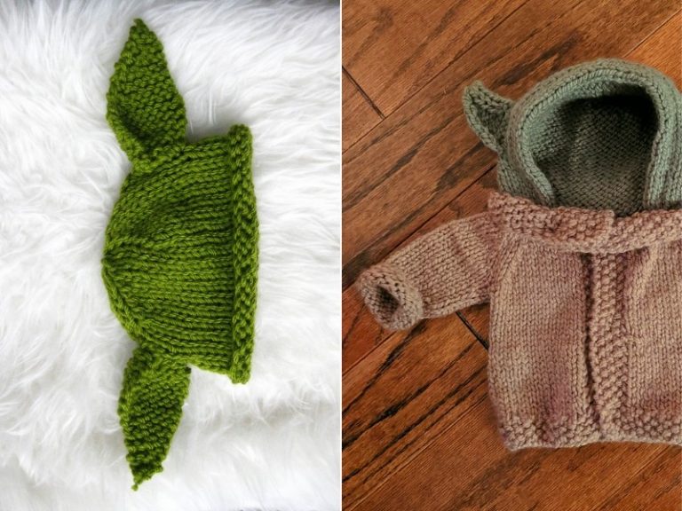 Baby Yoda Fashion Free Knitting Patterns