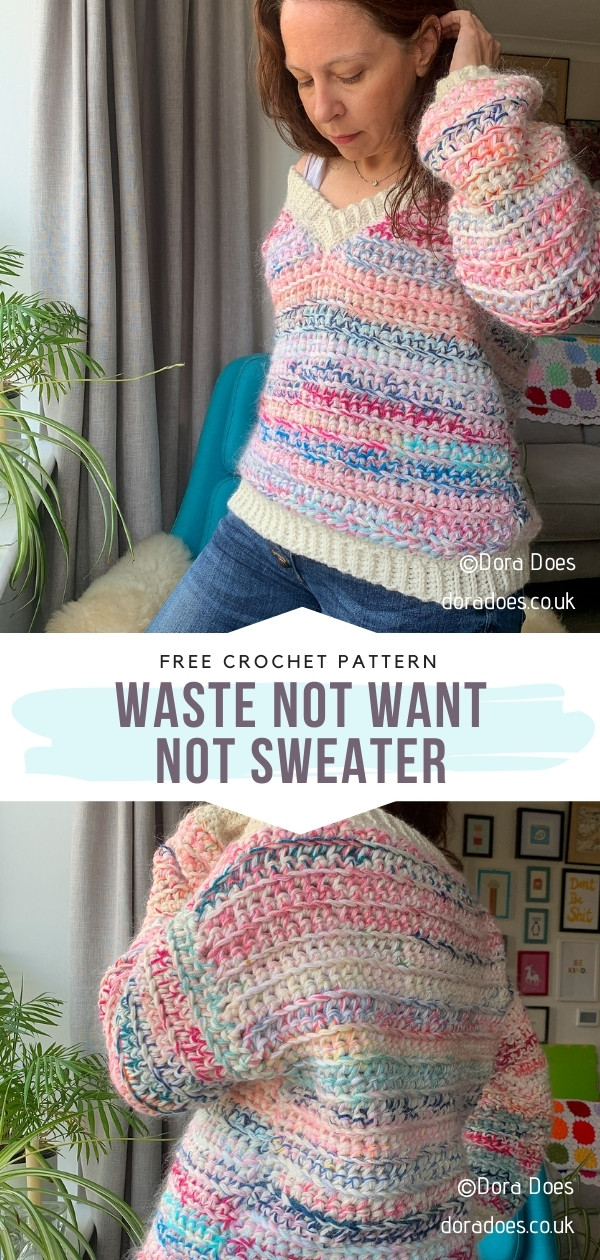 Trendy Sweaters - Free Crochet Patterns