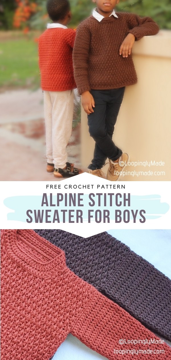 Alpine Stitch Sweaters