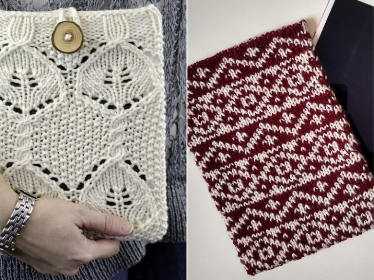 Chic Tablet Covers Free Knitting Patterns