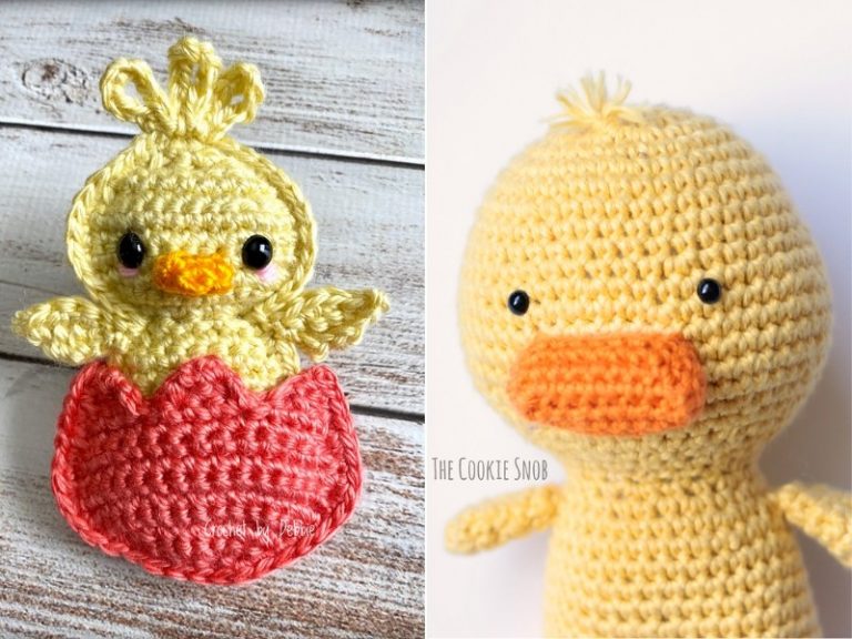 Chick or Duck Amigurumi – Free Crochet Patterns