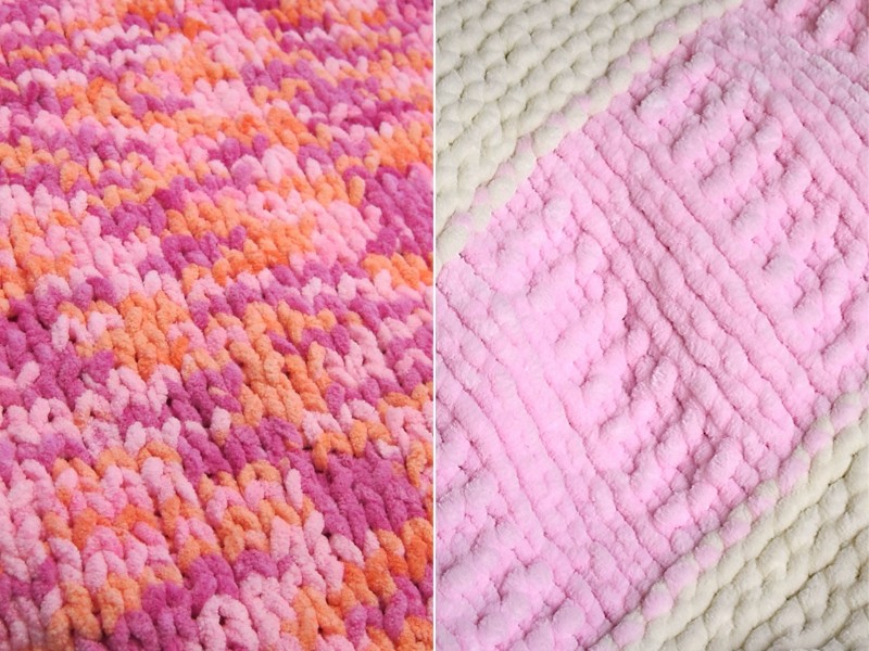 Chunky Blankies Free Knitting Patterns