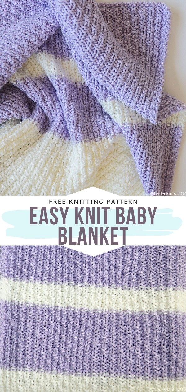Easy Knit Baby Blanket