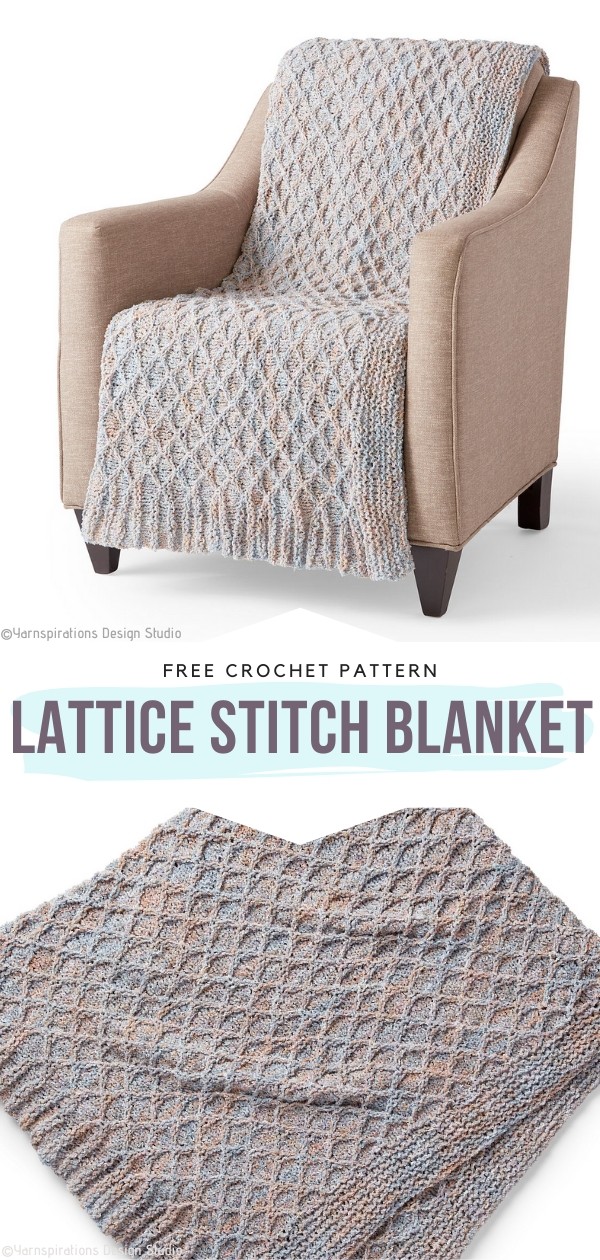 Lattice Stitch Blanket