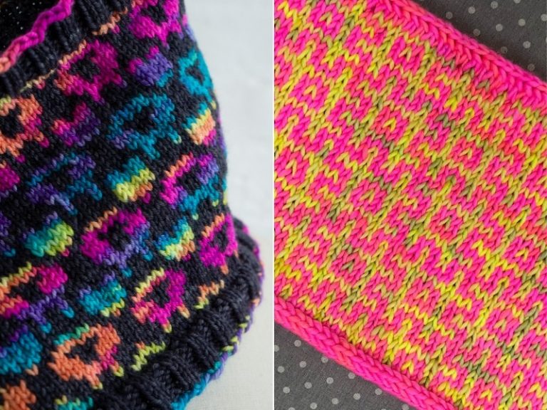 Neon Winter Accessories – Free Knitting Patterns