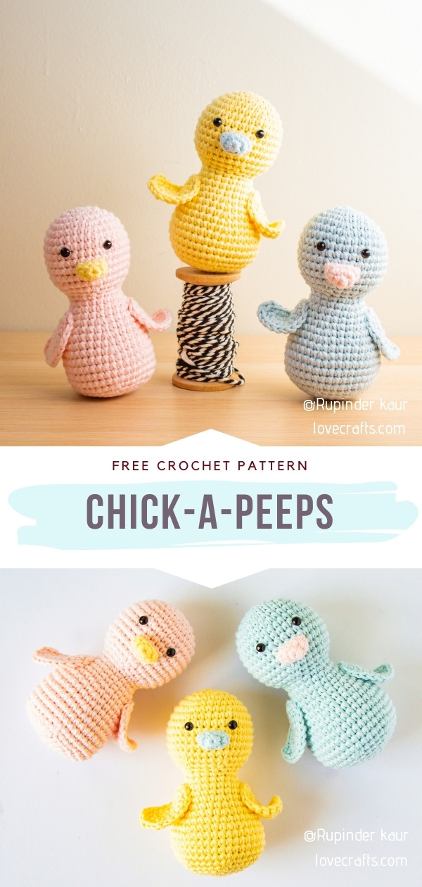 crochet chicks