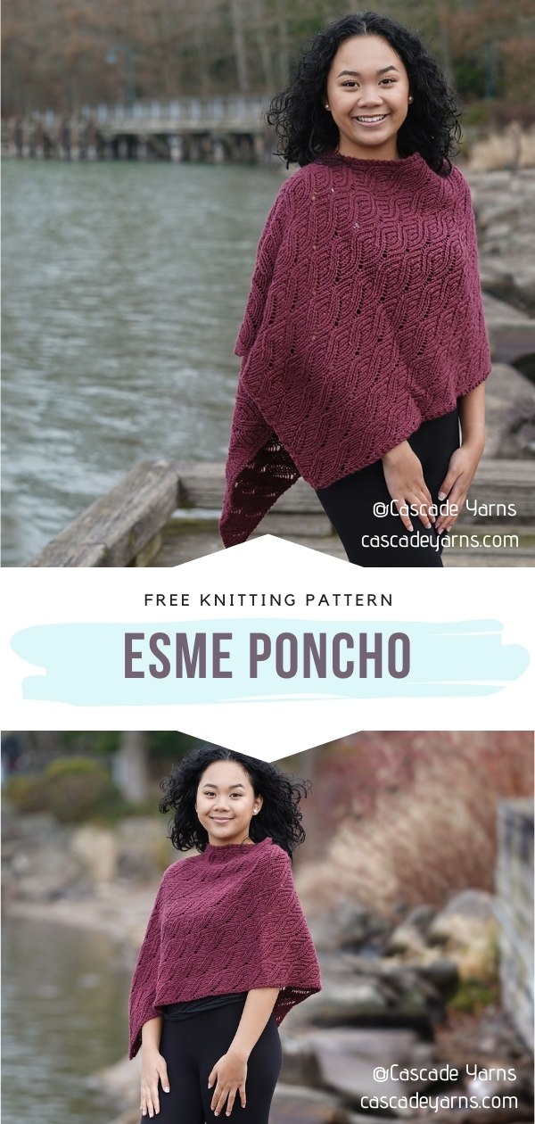 Knitted Poncho