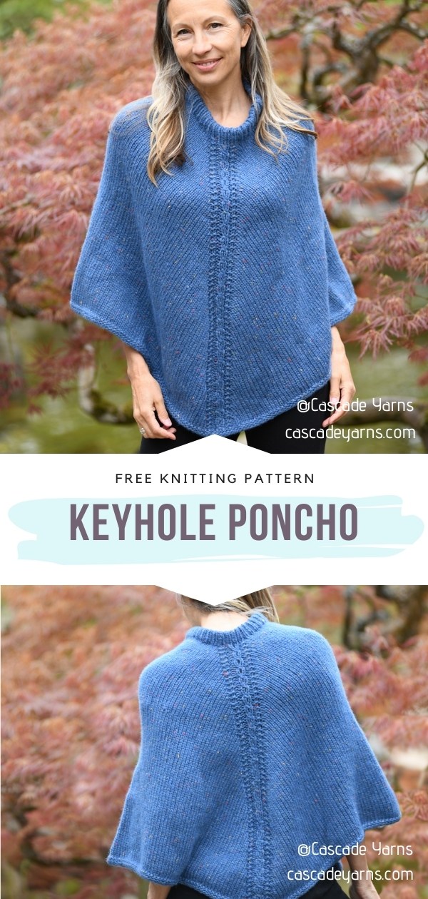 Knitted Poncho