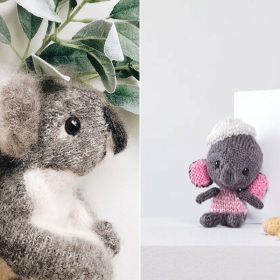 Grey Animals Free Knitting Patterns