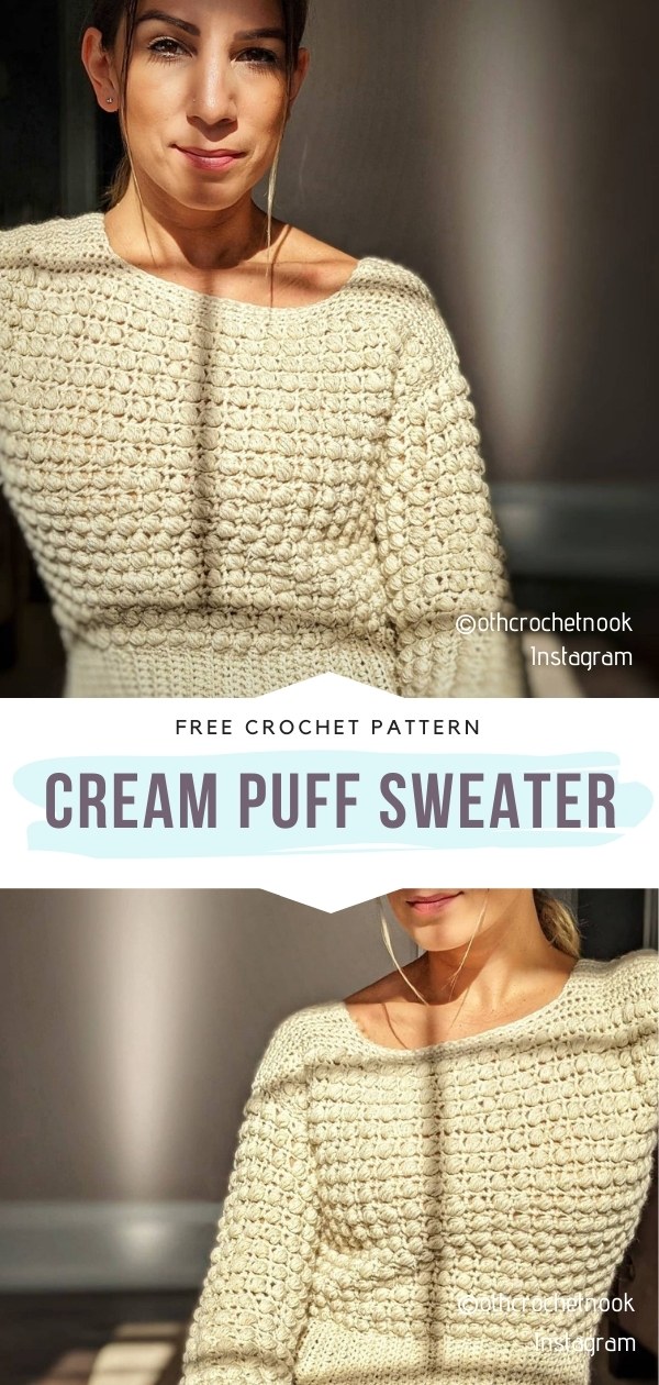 Puff Stitches Sweater