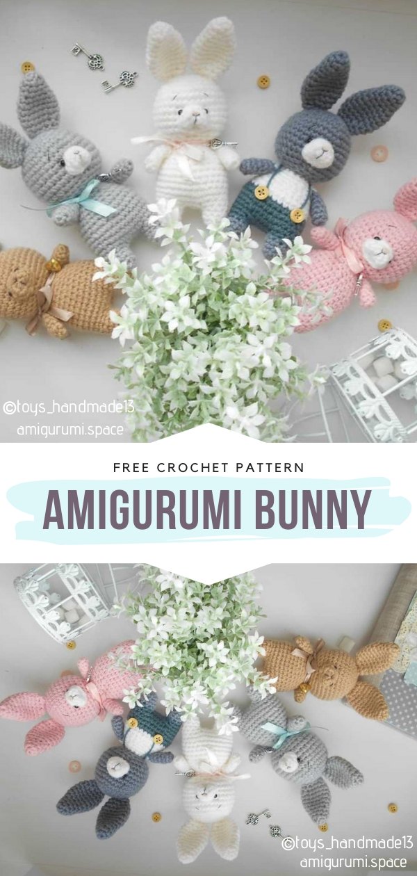 Amigurumi bunny Free Crochet Pattern