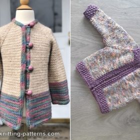 Bulky Cardis for Kids Free Knitting Patterns